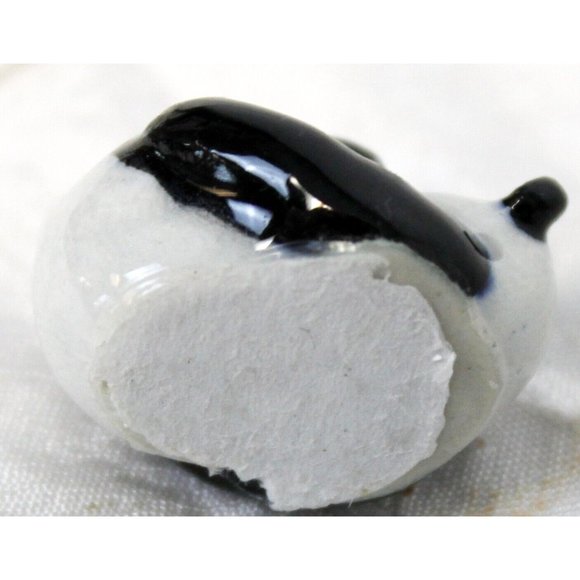 Small Wild Animal Figurines Ceramic Panda Baboon Stone Bear Shell Dog Carved - Picture 11 of 12